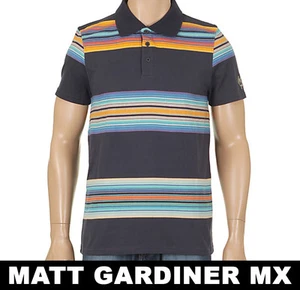 Quiksilver Boys Childrens Polo Shirt Beacon Navy Age 8 10 12 14 Years CLEARANCE - Picture 1 of 4