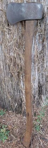 Embossed PEXTO Sigle Bit Axe Head Est. 1819 Peck, Stowe and Wilcox Co. - Picture 1 of 13