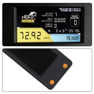 Nerdminer V2 250K Hashrate Latest Firmware Bitcoin Solo Miner Solo Machine - Image 1 of 4