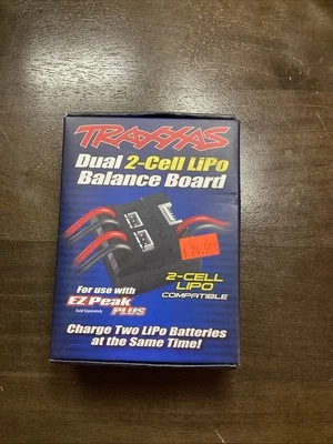 TRAXXAS Dual Charging Adapter for 2S LiPo Batteries TRA2917 - EZPeak Plus - New - Image 1 of 3