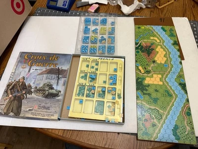 Croix de Guerre 1992 ASL Módulo 10 A Líder de Escuadrón Juego de Mesa Avalon Hill Segunda Guerra Mundial Foto 1 de 4