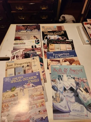 11 Cross stitch patterns and booklet - Image 1 of 4