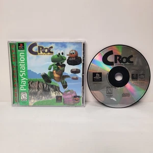 Croc: Legend of the Gobbos (PlayStation 1, 1998) Complete w/Manual - Picture 1 of 6