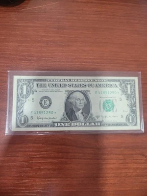 1963B $1 Barr Star Note - E41851250* - Image 1 of 4