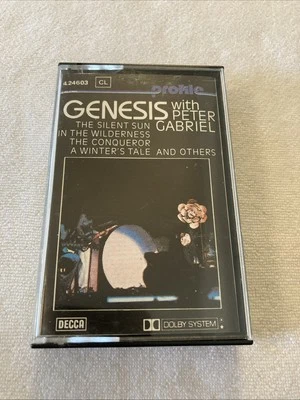 Profile Genesis With Peter Gabriel 1981 Cassette German Import Double Label Read - Image 1 of 4