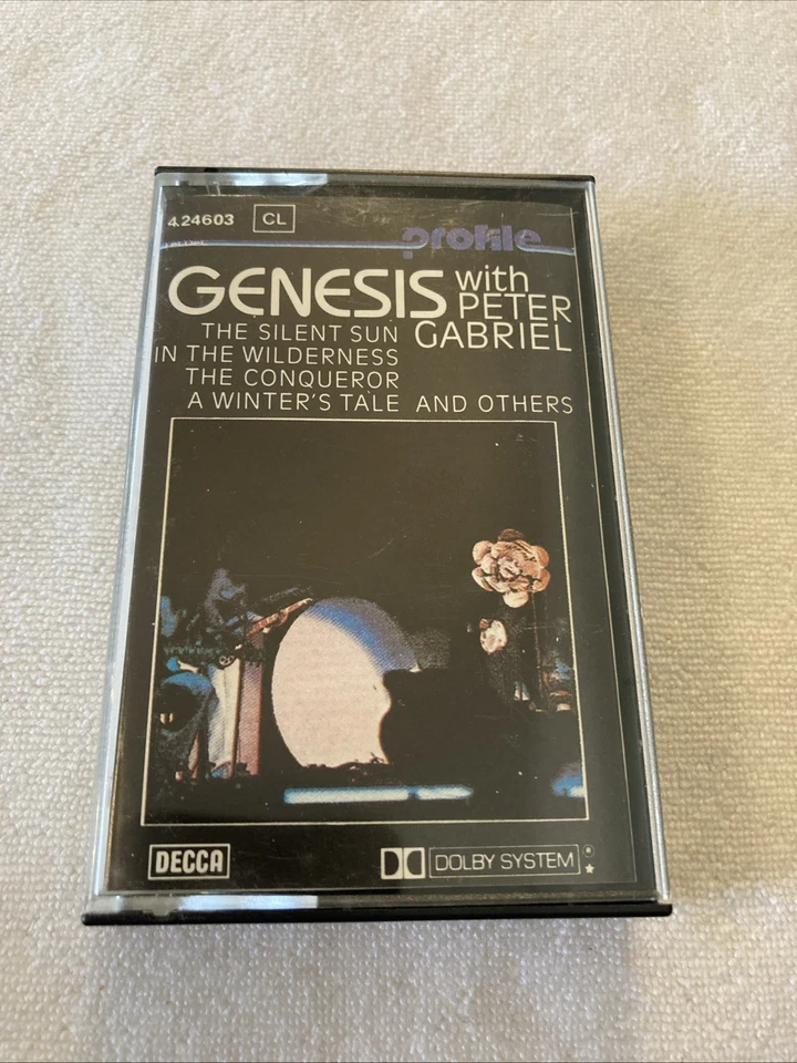 Profile Genesis With Peter Gabriel 1981 Cassette German Import Double Label Read Foto 1 de 4