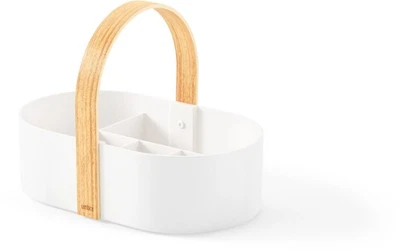 Carrito de bañera de plástico Bellwood Umbra 1019130 - blanco Foto 1 de 4