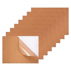 Customizable Craft Sheets Corkboard for Display Boards Base Office Home DIY 8Pcs - Picture 1 of 8