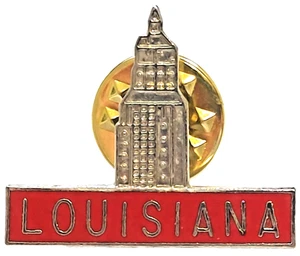 Pin de solapa del estado de Louisiana - Imagen 1 de 2