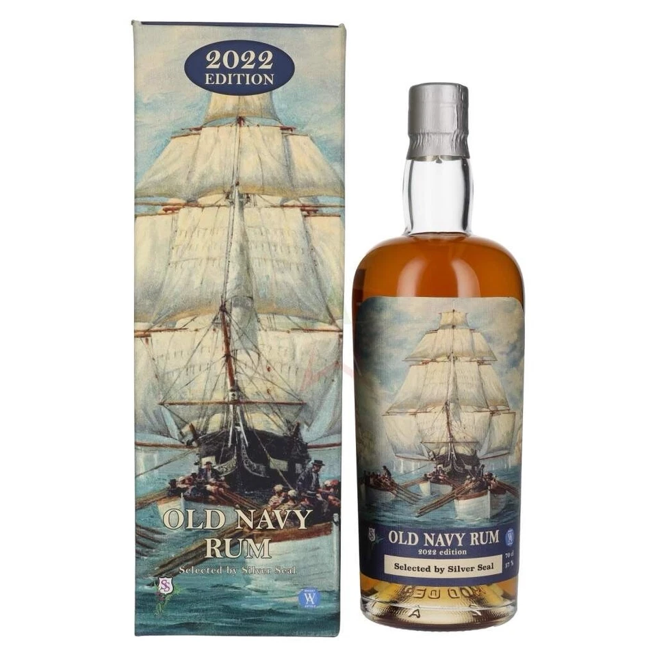Silver Seal Old Navy Rum Edition 2022 57% Vol. 0,7l in confezione regalo - Immagine 1 di 1