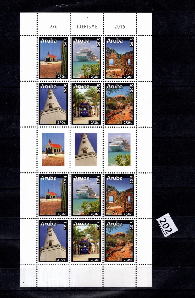 /// ARUBA 2015 - MNH - ARCHITECTURE - HOLIDAYS - TOURISM  - Image 1 of 1