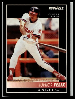 1992 Pinnacle #220 Junior Felix - Image 1 of 2
