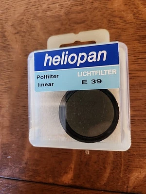 New Old Stock Heliopan Polfilter Linear E 39 Germany Several Available  - Image 1 of 4