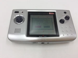 Consola Neo Geo Pocket Color SNK Platino Plata Como Nueva - Imagen 1 de 9
