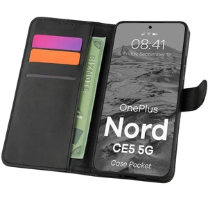Funda Bizon Pocket OnePlus Nord CE5 5G negra - Imagen 1 de 7