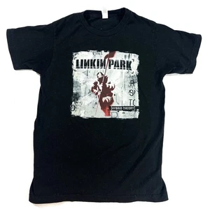 Camiseta Álbum Teoría Híbrida Linkin Park Talla Pequeña Negra Banda de Música Camiseta Linkin Park - Imagen 1 de 7