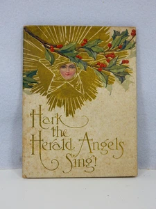Hark! the Herald Angels Sing - Charles Wesley - h/c illust - Cupples & Leon - Bild 1 von 11