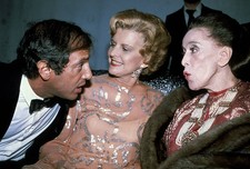 Steve Rubell chats with Betty Ford and Martha Graham at Studio 54- Old Photo