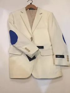 Boys Kids World Creme Blazers, Sizes 8,10,12 - Picture 1 of 5
