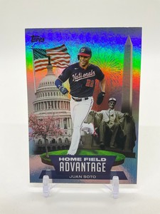 Juan Soto 2022 Topps Home Field Advantage #HA-4 Washington Nationals Used
