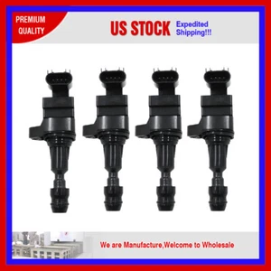 4PC UBU337 IGNITION COIL FOR CHEVROLET Equinox 2.4L L4 2010 2011 2012 2013 2014 - Picture 1 of 8