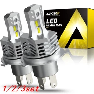 AUXITO H4 9003 Headlight LED Kit High Low Beam Bulbs 6000K White Bright Lamps - Picture 1 of 31