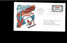 1943 FDC Overrun Nations Luxembourg Washington DC