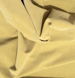 DONGHIA Mohair pelo basso verde tinta unita 4+ metri nuovo - Foto 1 di 3