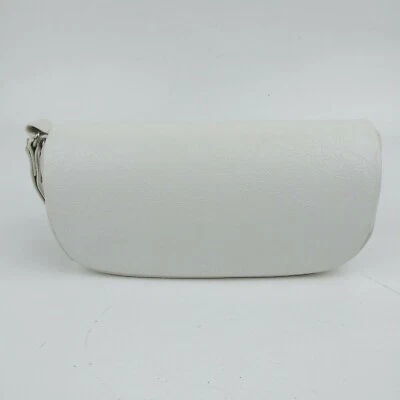 Estuche para gafas de sol Oakley carcasa blanda blanco bolsa con cremallera portador de viaje logotipos en relieve  Foto 1 de 4