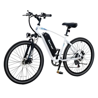 Narrak Electric Mountain Bike 26" Tire Peak Power374WH Removable Battery 7 Gears - Image 1 of 4