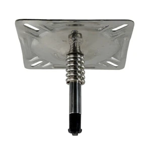 Springfield KingPin™ 7" x 7" Seat Mount w/Spring - Polished - Picture 1 of 1