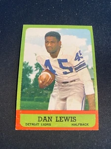 1963 TOPPS FOOTBALL #26 DAN LEWIS!! $1 SHIPPING!! - Picture 1 of 2