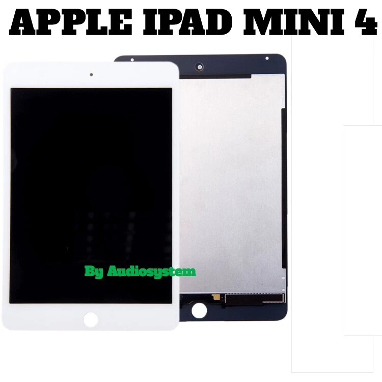 DISPLAY LCD+ TOUCH SCREEN APPLE IPAD MINI 4 A1538 A1550 BIANCO VETRO SCHERMO - Bild 1 von 1