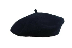 11" Beret Wool Ladies Cap Casual Art Hat - Picture 1 of 1