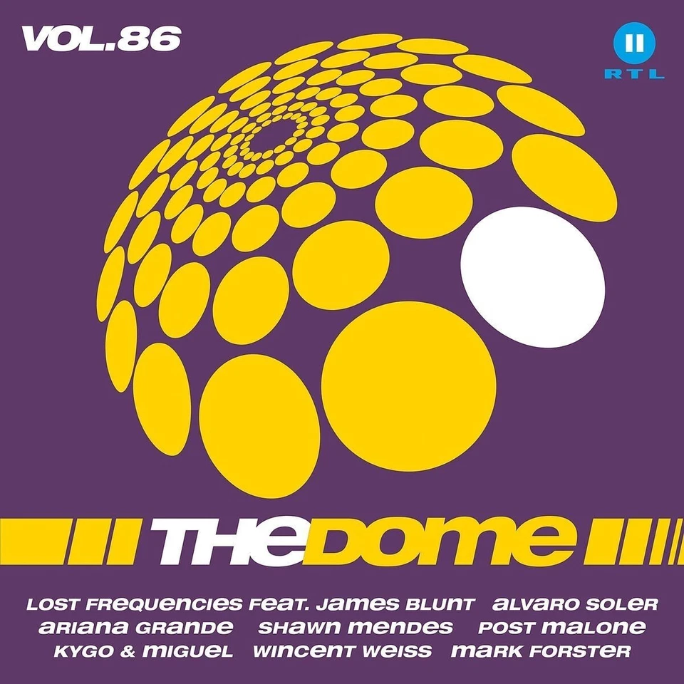 The Dome Vol. 86 (mit Ariane Grande, Mark Forster, Kygo Miguel...) CD NEU & OVP - Bild 1 von 1