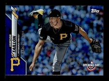2020 Topps Opening Day JAMESON TAILLON Blue Foil #182 Pittsburgh Pirates 