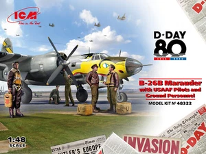 ICM48322 - ICM Ltd Ed 1:48 - B-26B Marauder con piloti USAAF - Foto 1 di 1