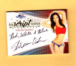 Hiromi Oshima 2017 America Beatiful Benchwarmer Inscriptions Auto BLANKBACK - Imagen 1 de 2