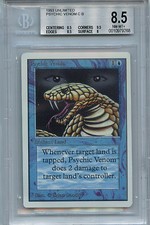 MTG Unlimited Psychic Venom BGS 8.5 Nm/MT+ Magic  Card Amricons 9268