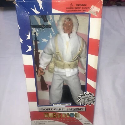 Soldados de la Segunda Guerra Mundial 1941-1945 INFANTERÍA ÁRTICA Foto 1 de 4