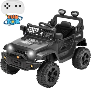 12V Ride on Truck for Kids, Electric Cars for Toddlers W/Remote Control, Soft St - Picture 1 of 6