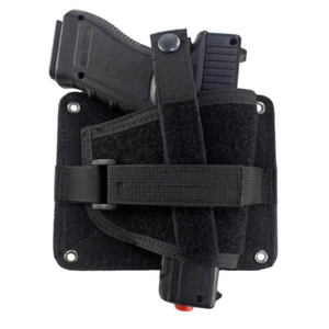 Right/Left Hand Concealed Carry Hook&Loop Pistol Holster for Vehicle Desk Bag - Picture 1 of 12