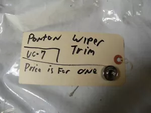 Mercedes Benz Ponton W105 W120 W121 W180 W128 Cap For Windshield Wiper Axle Trim - Foto 1 di 5