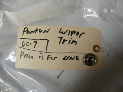 Mercedes Benz Ponton W105 W120 W121 W180 W128 Cap For Windshield Wiper Axle Trim Foto 1 de 4