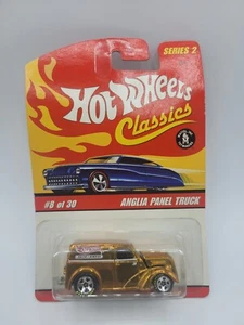 Hot Wheels Classics Rel 2 Anglia Panel Truck Gold car #8 of 30 Demage Box - Picture 1 of 9