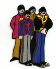 BEATLES RINGO JOHN GEORGE PAUL iron-on PATCH: Sgt. Pepper