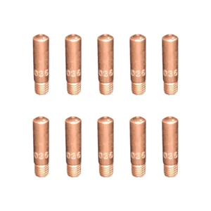 10-pk 11-35 .035" Contact Tips for Tweco Mini #1 Linc. 100L MIG Welding Gun 100A - Picture 1 of 1
