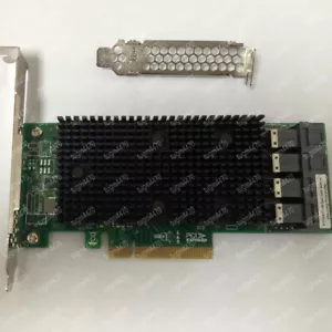 LSI 9400-16i SATA/SAS HBA Controller CARD 12 Gbps PCIe 16 Port Support NVME HDD - Picture 1 of 4