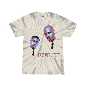 Belly Tie-Dye Shirt - Film Movie Nas Dmx 90's hip hop T Boz