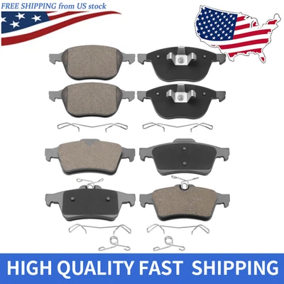 Pastillas de freno delanteras y traseras de cerámica para Ford Focus 2012 2013 2014 2015 Foto 1 de 4